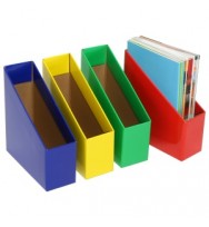 Book box marbig small red-pack of 5