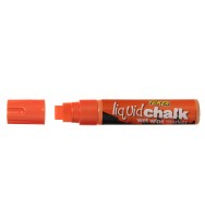 Marker liquid chalk texta wet wipe jumbo orange