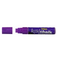 Marker liquid chalk texta wet wipe jumbo purple