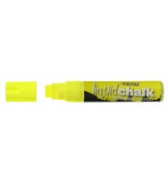 Marker liquid chalk texta wet wipe jumbo yellow