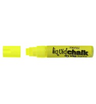 Marker liquid chalk texta dry wipe jumbo yellow