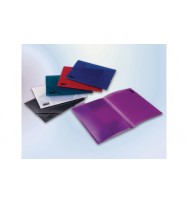 Document wallet b/tone a4 superline trans purple