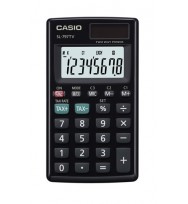 Calculator casio sl797tvbk/s 8dgt pocket dual pwr