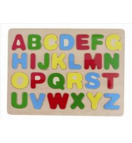 Puzzle wooden celco alphabet upper case