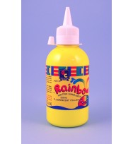 Paint ec rainbow 250ml fluoro yellow