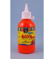 Paint ec rainbow 250ml fluoro orange