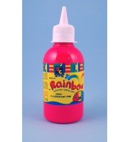 Paint ec rainbow 250ml fluoro pink