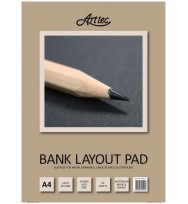 Pad layout arttec a4 bank 50 sheet
