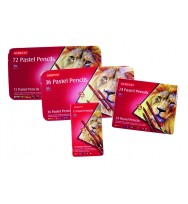 Pencil coloured derwent pastel tin bx 24