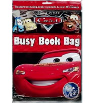 Book activity parragon busy book bag disney cars