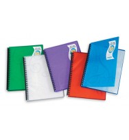 Display book b/tone a4 jewel twin purple 30p