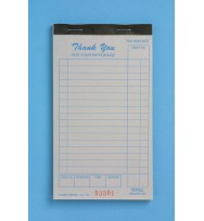 Docket Book Zions Restaurant 17sc Single Copy