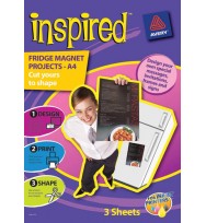 Paper photo inspired a4 fridge magnet ij61 pk3