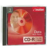 Cd-r imation 80min 52x 700mb pk5