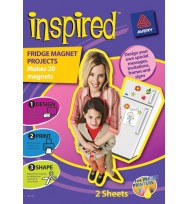 Paper photo inspired a4 fridge magnet ij37 pk2 (makes 20)