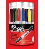 Marker sharpie tropical fine asstd canister 36