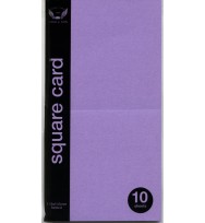 Square card wigg 145x145mm 285gsm purple