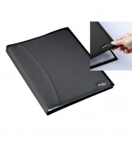 Display book soft touch smooth black 24cp