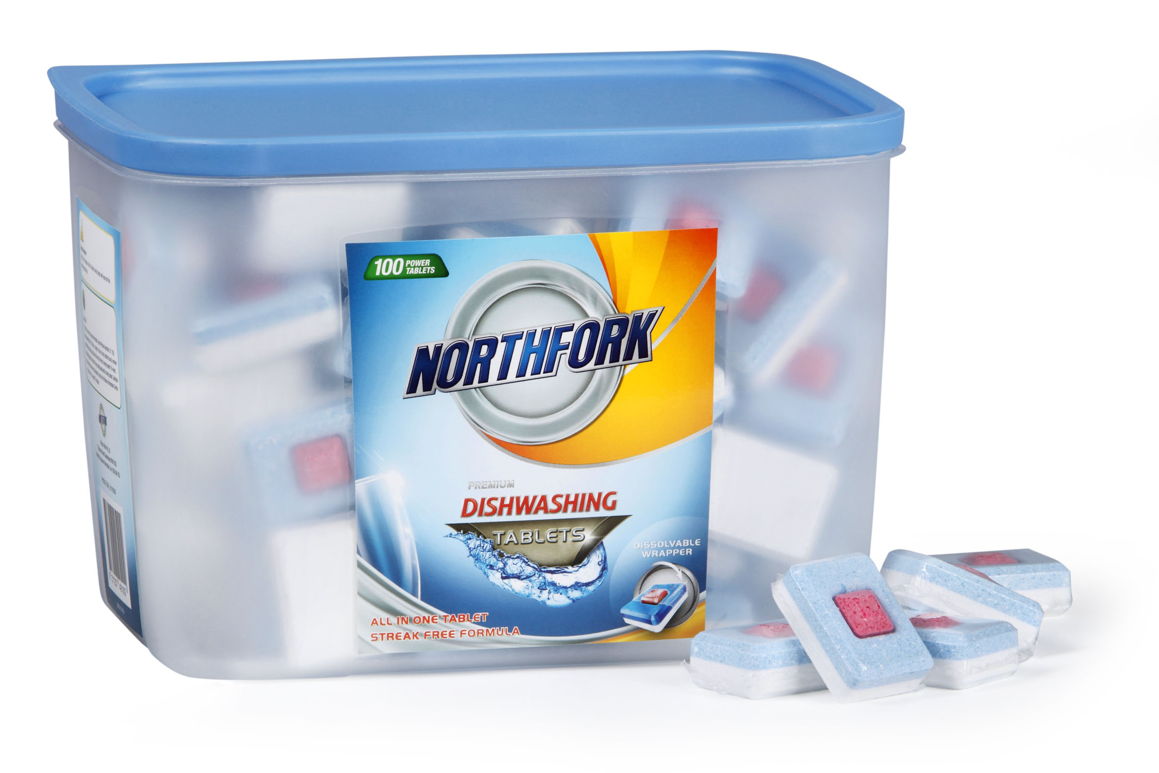 Dishwashing tablets northfork all in one tub 100