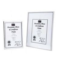 Frame jastek a4 comtemporary document / photo silver