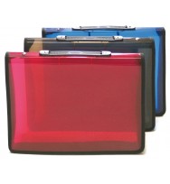 Binder sovereign a4 2r zipper w/handle asst col bx20 (bts code)