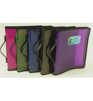 Binder f/mate a4 3r 25mm zipper smoke