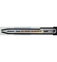 Pen pentel fabric xbn15-a gel f black bx 12