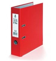 Lever arch file A4 Spring Red