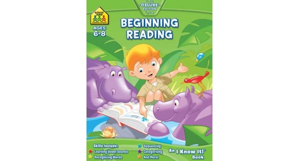 Book workbook hinkler deluxe beginning reading ages 6 - 8