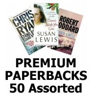 Book paperback fiction hinkler assorted titles-box of 50