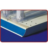 Adhesive Tape Rail For Metal Wood Or Glass Shelves