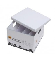 Archive box marbig file & find 30kg load white