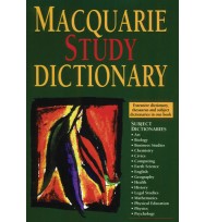 Dictionary macquarie study s/c
