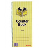 Counter book spirax 544 s/cash - pack of 10