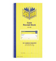 Cash rec book spirax 553 dup c/less 4tv - pack of 10