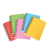 Note Book Spirax 510 A6 Hard Cover Assorted - Pack of 5