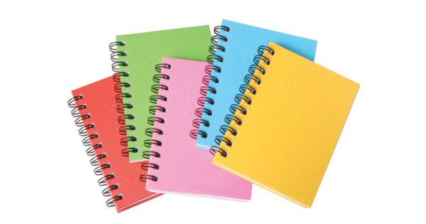 Note Book Spirax 510 A6 Hard Cover Assorted - Pack Of 5