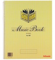 Music book spirax 567 297x248mm - pack of 30