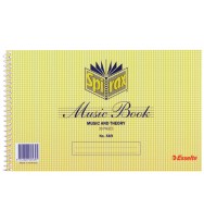 Music book spirax 569 music & theory - pack of 20