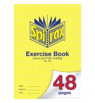 Exercise book spirax a4 105 24mm dt 48pg pk 20