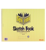 Sketch book spirax 579 a79 270x370 - pack of 10