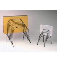 Step File Organiser MARBIG 6 Graduated slot Small -Chrome 