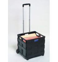 Trolley MARBIG Collapsible Storage -Black