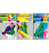 Balloons alpen animal shapes 4 designs 5's