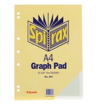 Graph pad spirax 801 a4 1mm - pack of 10