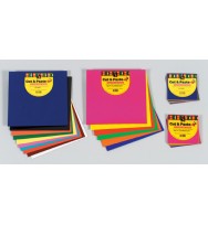 Craft paper fluoro cols 127x127 pk100
