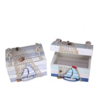 Gift malmar beach art box 14cm 4 asstd