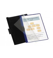 Kwik clip file marbig a4 blue