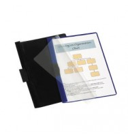 Kwik clip file marbig a4 black