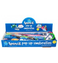 Umbrella spencil kids 72cm 5 assorted designs